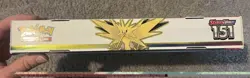 Pokemon TCG Scarlett & Violet 151 Zapdos Ex Collection Box Factory Sealed - Image 4