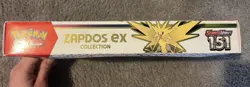 Pokemon TCG Scarlett & Violet 151 Zapdos Ex Collection Box Factory Sealed - Image 5
