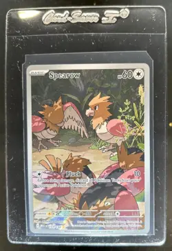 2025 Pokemon Mega Evolution Spearow Illustration Rare #151/132 - Image 1