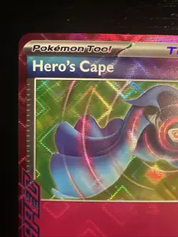 Hero's Cape 152/162 ACE SPEC Pokemon Temporal Forces NM - Image 3