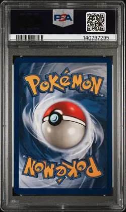 1999 POKEMON FOSSIL 1ST EDITION #45 WEEZING PSA 8 - Image 2