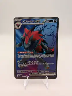 N's Zoroark ex 175/159 Sv09: Journey Together Holo Ultra Rare Pokemon TCG - Image 1