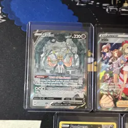 Pokemon TCG Holo Lot 5x Zacian Irida Lapras Poochyena Swablu crown zenith - Image 2
