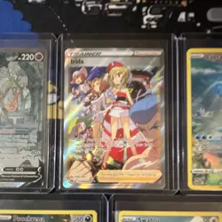 Pokemon TCG Holo Lot 5x Zacian Irida Lapras Poochyena Swablu crown zenith - Image 3