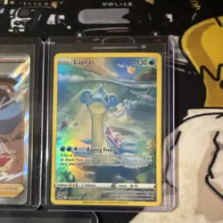 Pokemon TCG Holo Lot 5x Zacian Irida Lapras Poochyena Swablu crown zenith - Image 4