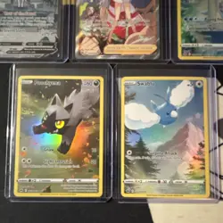 Pokemon TCG Holo Lot 5x Zacian Irida Lapras Poochyena Swablu crown zenith - Image 5