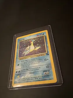 Lapras 10/62 1999 Fossil Holo Rare NM Vintage Pokemon TCG - Image 2