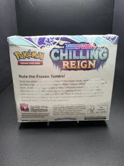 Pokemon Sword & Shield Chilling Reign Booster Box Factory Sealed 820650808463 - Image 2