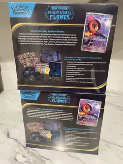 Pokemon Mega Evolutions Phantasmal Flames Elite Trainer Box ETB Sealed LOT OF 2 - Image 2