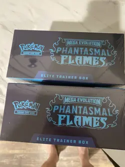 Pokemon Mega Evolutions Phantasmal Flames Elite Trainer Box ETB Sealed LOT OF 2 - Image 3