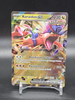 Pokemon TCG Temporal Forces Koraidon EX 120/162 Near Mint - Image 1