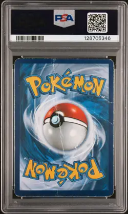 2015 POKEMON XY DOUBLE CRISIS #6 FULL ART/TEAM AQUA'S KYOGRE EX PSA 1 - Image 2