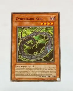 1X CYBERDARK KEEL DP04-EN009 COMMON UNLIMITED VERY LIGHT PLAY YUGIOH - Image 1