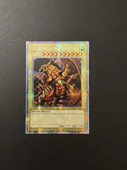 2023 YUGIOH 25TH QCR SECRET RARE WINGED DRAGON OF RA NM 💫 - Image 1