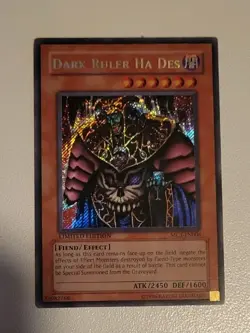 Dark Ruler Ha Des - MC1-EN006 - Limited - Secret Rare - LP - Image 1