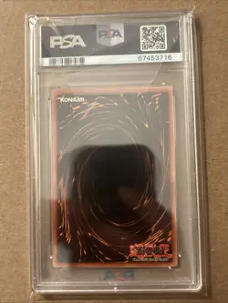 2002 YU-GI-OH! LOB-LEGEND OF BLUE EYES WHITE DRAGON 1ST ED TRIAL OF HELL PSA 9 - Image 2