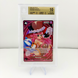One Piece Perona (SP) EB03-045 Heroines Edition English BGS Pristine 10 - Image 1