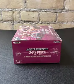 One Piece OP11 A Fist of Divine Speed Booster Box English Sealed - Image 3