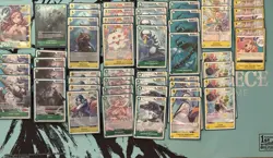 One Piece TCG Green/Yellow Shirahoshi Complete Custom Deck/Core - OP11 - Image 1