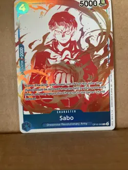Sabo 3rd Anniversary [Treasure Pack Campaign 3] One Piece | ENG OP10-049 - Image 3