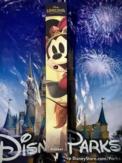 Disney Lorcana Park Exclusive Foil Playmat - Mickey & Minnie Mouse - Image 1
