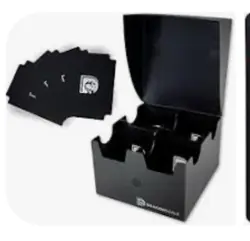 Trading Card Storage Box, MTG Deck Box with 48 Dividers & Supporters, Commander - Image 1