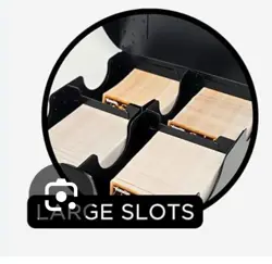 Trading Card Storage Box, MTG Deck Box with 48 Dividers & Supporters, Commander - Image 2