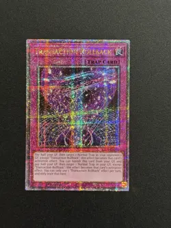 2025 YUGIOH RA04 QCR SECRET RARE TRANSACTION ROLLBACK NM - Image 1