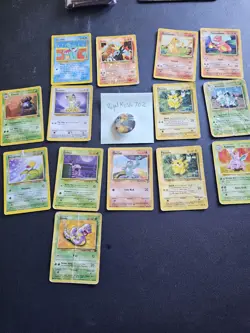 Pokemon Card Lot (Damaged - Read Description) - Image 1