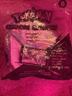 Sealed Pokemon OMEGA Ruby and Alpha Sapphire McDonald’s Promo Cards - Image 1