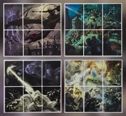 MTG Tales of Middle-Earth LOTR COMPLETE Scene Art Card Set- 24 cards - Image 1