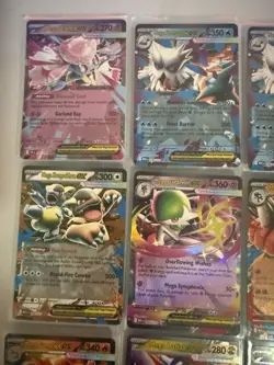 Pokemon Mega Evolution 12 Card Lot Of Mega EX Pokemon - Image 2