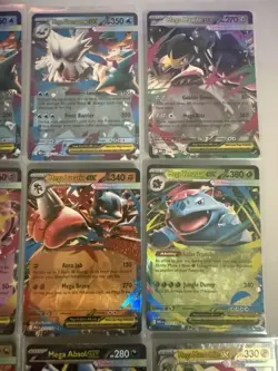 Pokemon Mega Evolution 12 Card Lot Of Mega EX Pokemon - Image 3
