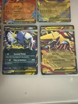 Pokemon Mega Evolution 12 Card Lot Of Mega EX Pokemon - Image 4
