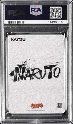 2025 KAYOU NARUTO SMRITI COLLECTIBLE CARD NRSA01 #004L4 KAKASHI HATAKE PSA 10 - Image 2