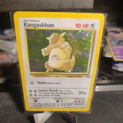 Pokemon TCG Kangaskhan Jungle Holo Card 5/64 Unlimited Rare - Image 1