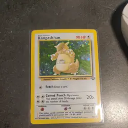 Pokemon TCG Kangaskhan Jungle Holo Card 5/64 Unlimited Rare - Image 4