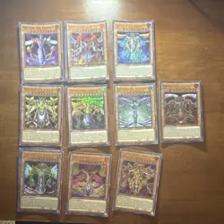 Yu-Gi-Oh! Timelord x10 BLRR 1st Edition Holo Fairy Effect Card Lot - Image 1