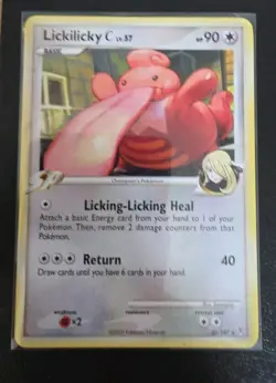 Pokemon TCG Lickilicky C LV.57 30/147 Regular Card Supreme Victors LP/NM - Image 1