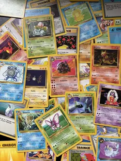 Vintage Pokemon Cards Bundle x 100 including base set 1999 WOTC - Image 3