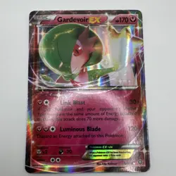 Gardevoir EX 78/114 XY Steam Siege Ultra Rare Holo HP170 Pokemon Card 2016 - Image 1