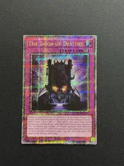 2025 YUGIOH RA04 QCR SECRET RARE THE DOOR OF DESTINY NM - Image 1