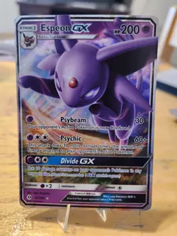 Espeon GX 61/149 Holo Ultra Rare Sun & Moon SM Pokemon Card LP! - Image 1