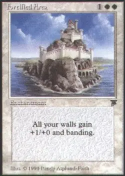 MTG Fortified Area, Legends, Damaged, English - Image 1
