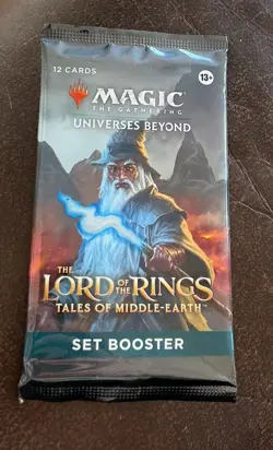 1 x Magic The Gathering The Lord Of The Rings Tales Of Middle-Earth Set Booster - Image 1