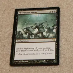 MTG Phyrexian Arena Rare Magic the Gathering Planechase Regular NM - Image 1