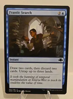 Frantic Search MTG Dominaria Remastered Regular - Image 1