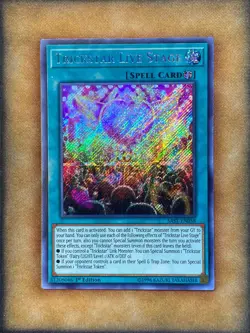Yugioh Trickstar Live Stage SAST-EN058 Secret Rare 1st Ed NM - Image 1