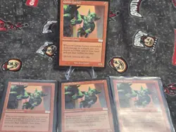 Playset Goblin Lackey x4 - Ursa’s Saga LP/NM (Clean) MTG TCG - Image 2