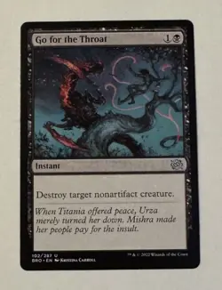MTG Go For The Throat - The Brothers’ War LP - Image 1